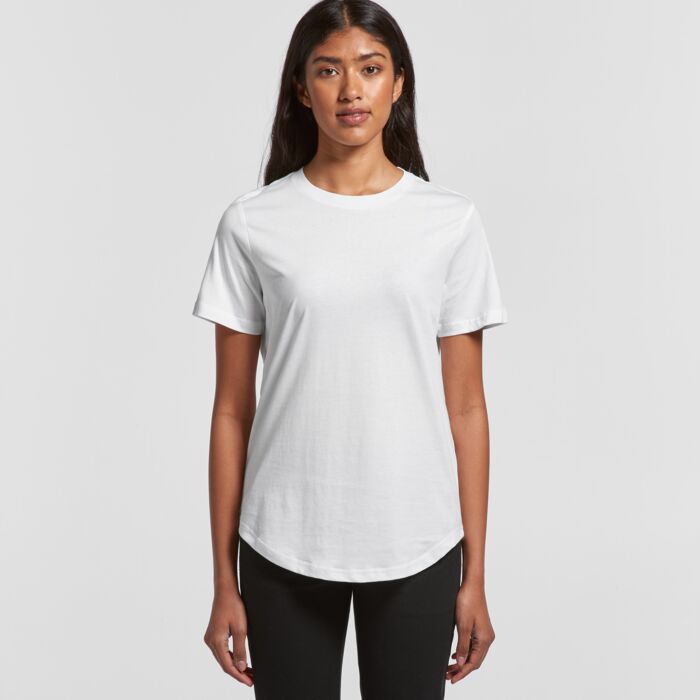 SALE | 4052 Women's Drop Tee - Grey Marle Thumbnail
