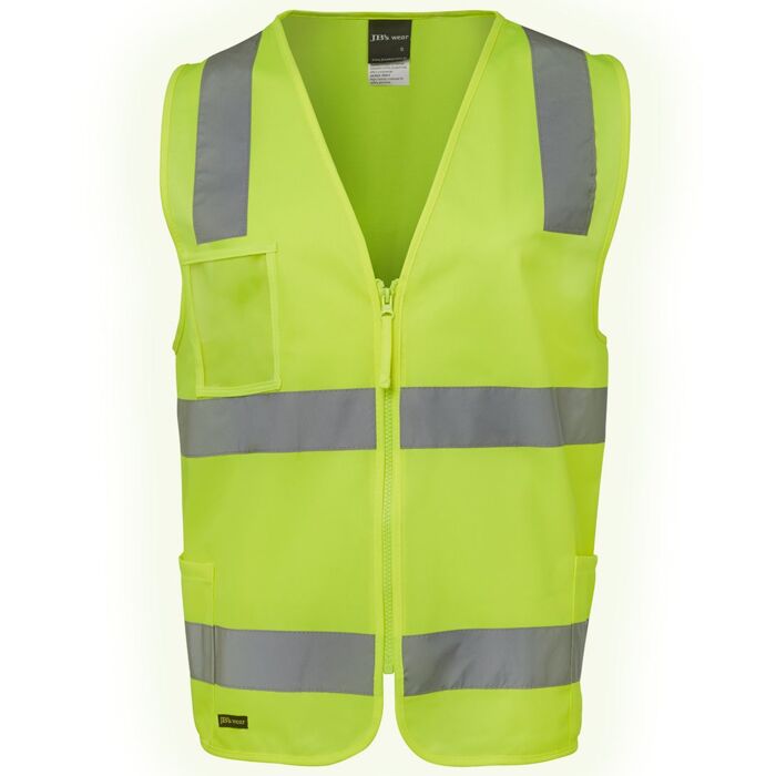 6DNSZ JB's HV (D+N) Zip Safety Vest Thumbnail