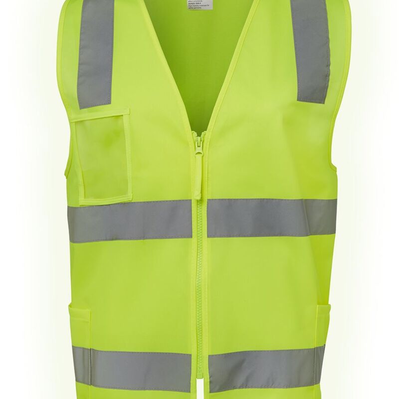 6DNSZ JB's HV (D+N) Zip Safety Vest Thumbnail