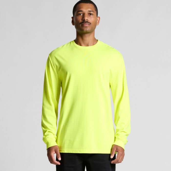 5054F Men's Block Safety L/S Tee Thumbnail