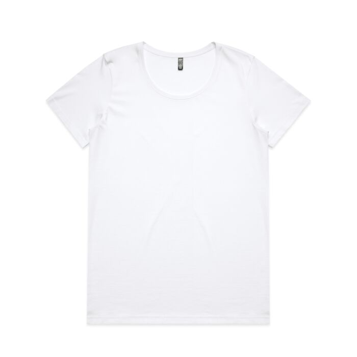 4019 Women's Maple Scoop Tee Thumbnail
