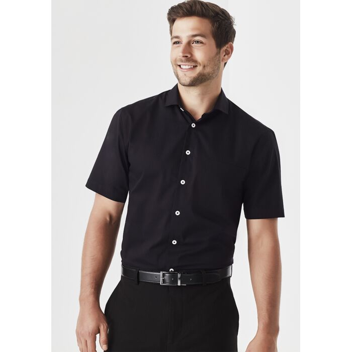 RS968MS Men's Charlie Classic Fit Short Sleeve Shirt Thumbnail