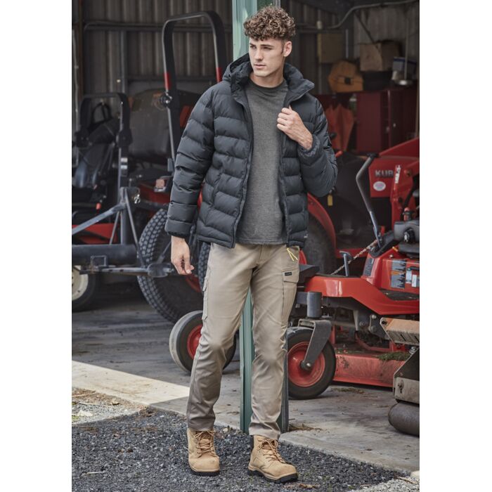 ZJ240 Unisex Streetworx Hooded Puffer Jacket Thumbnail