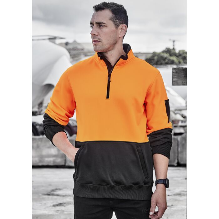 ZT476 Unisex Hi Vis 1/2 Zip Pullover Thumbnail