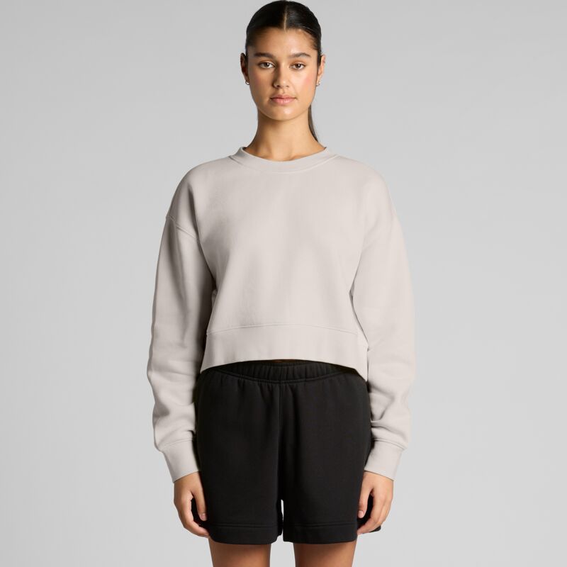 4169 Women's Relax Crop Crew Thumbnail