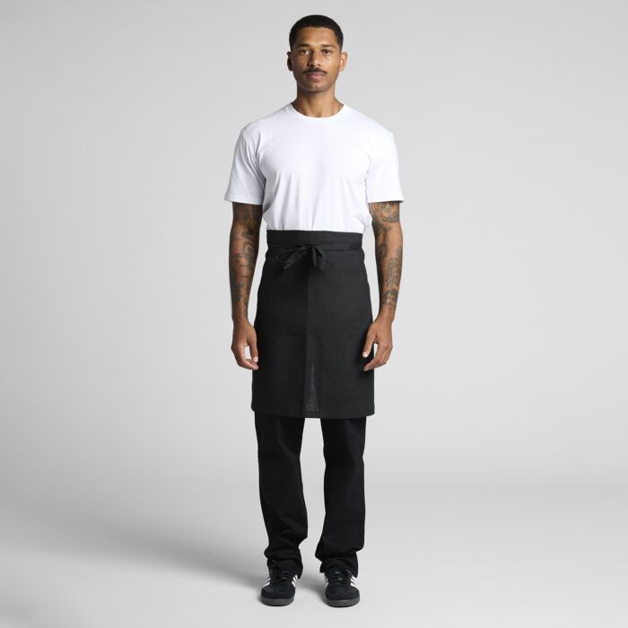 1087 Linen Half Apron Thumbnail