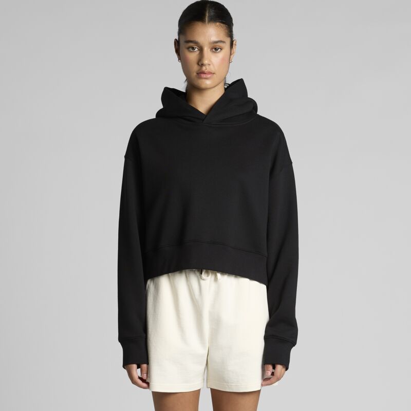 4168 Women's Relax Crop Hood Thumbnail