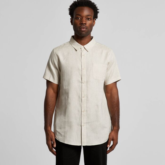 5420 Men's Linen S/S Shirt Thumbnail