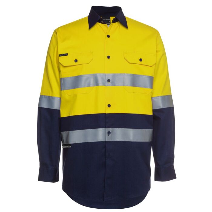 6HLS JB's Hi Vis L/S (D+N) 190g Shirt Thumbnail
