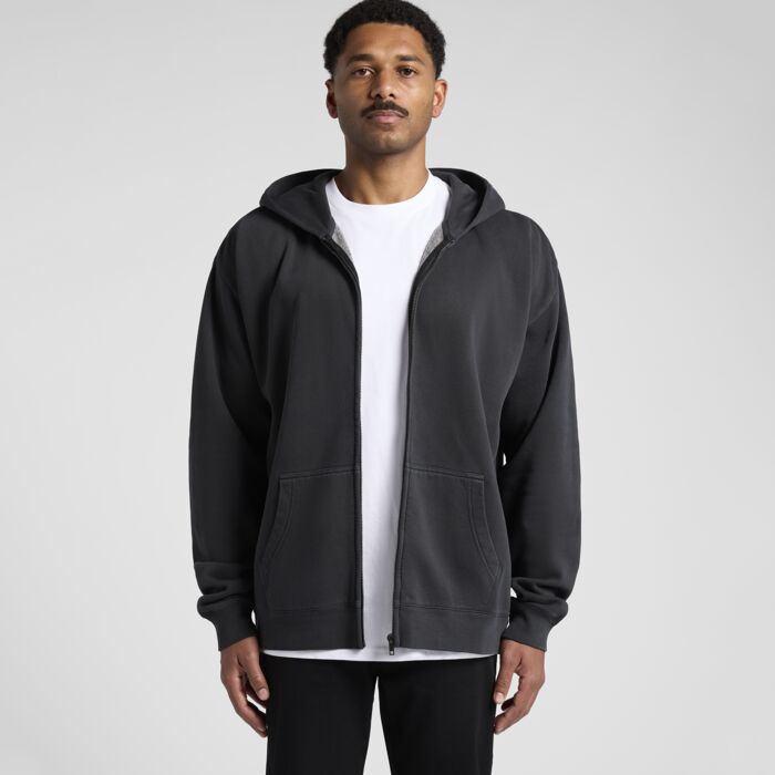 5170 Mens Relax Faded Zip Hood Thumbnail