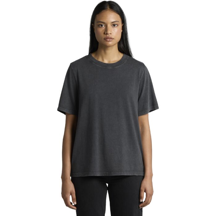 4085 Women's Stone Wash Heavy Tee Thumbnail