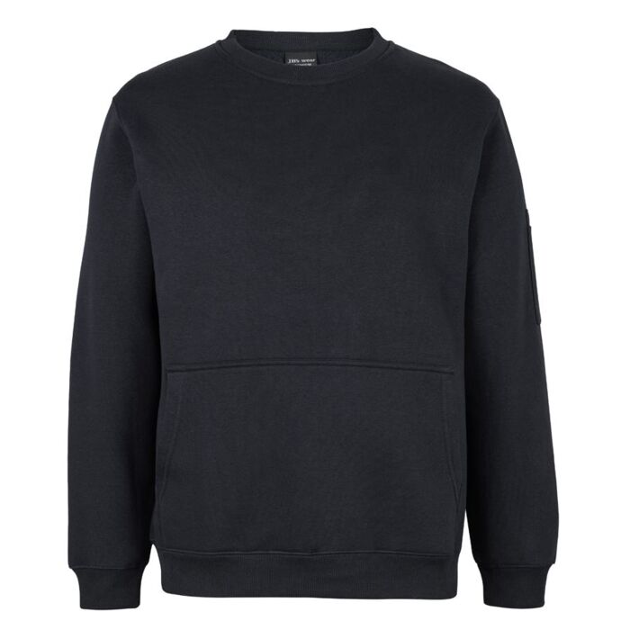 6CCF Men's JB's 350 Premium Trade Crew Neck Fleece Thumbnail