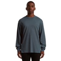 SALE | 5056 Men's General L/S Tee - Grey Marle Thumbnail