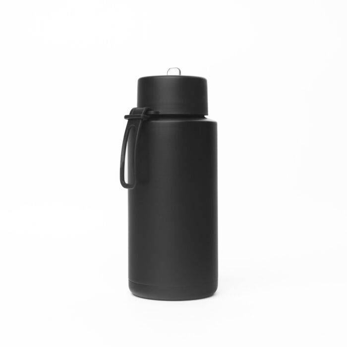 Bulk Buy | 1L Stainless Steel Bottle with Silicone Handle Thumbnail