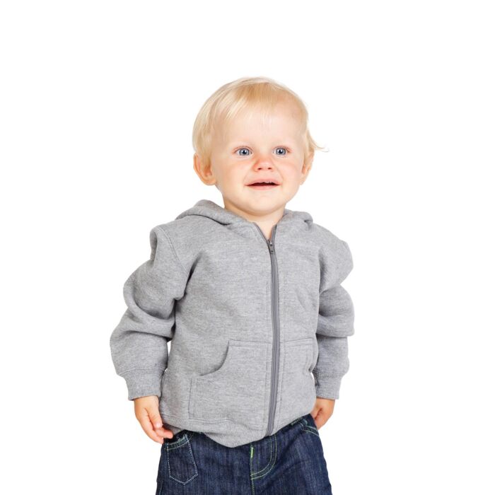 F100ZZ Fleece Baby Zip Hoodie Thumbnail