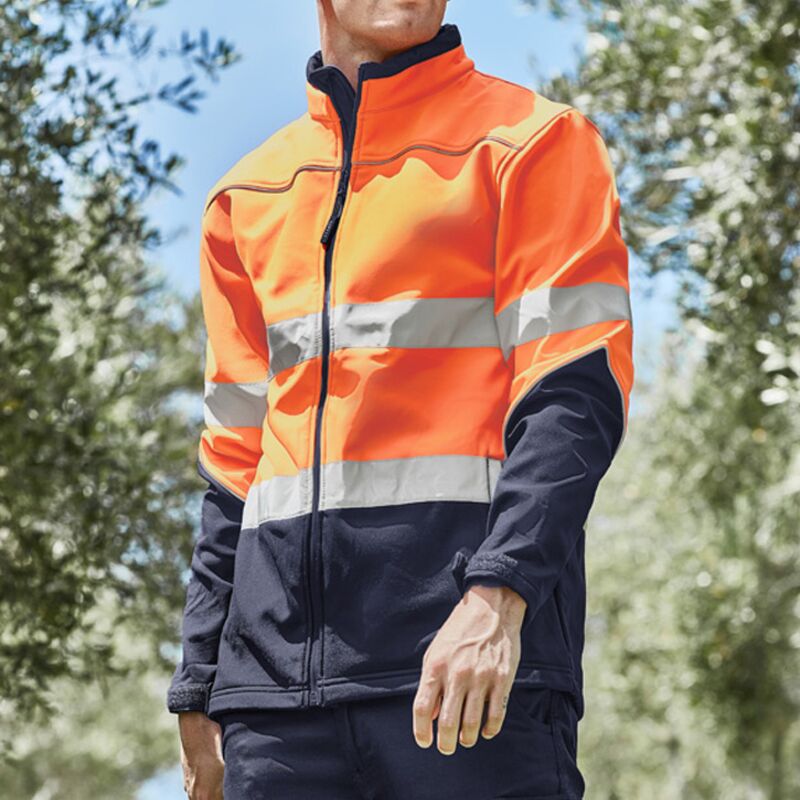 ZJ353 Unisex Hi Vis Softshell Jacket Thumbnail