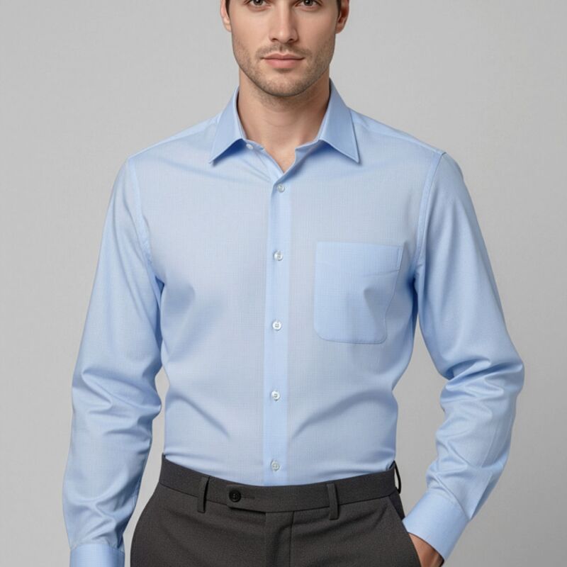 S10210 Men's Luxe Long Sleeve Shirt Thumbnail