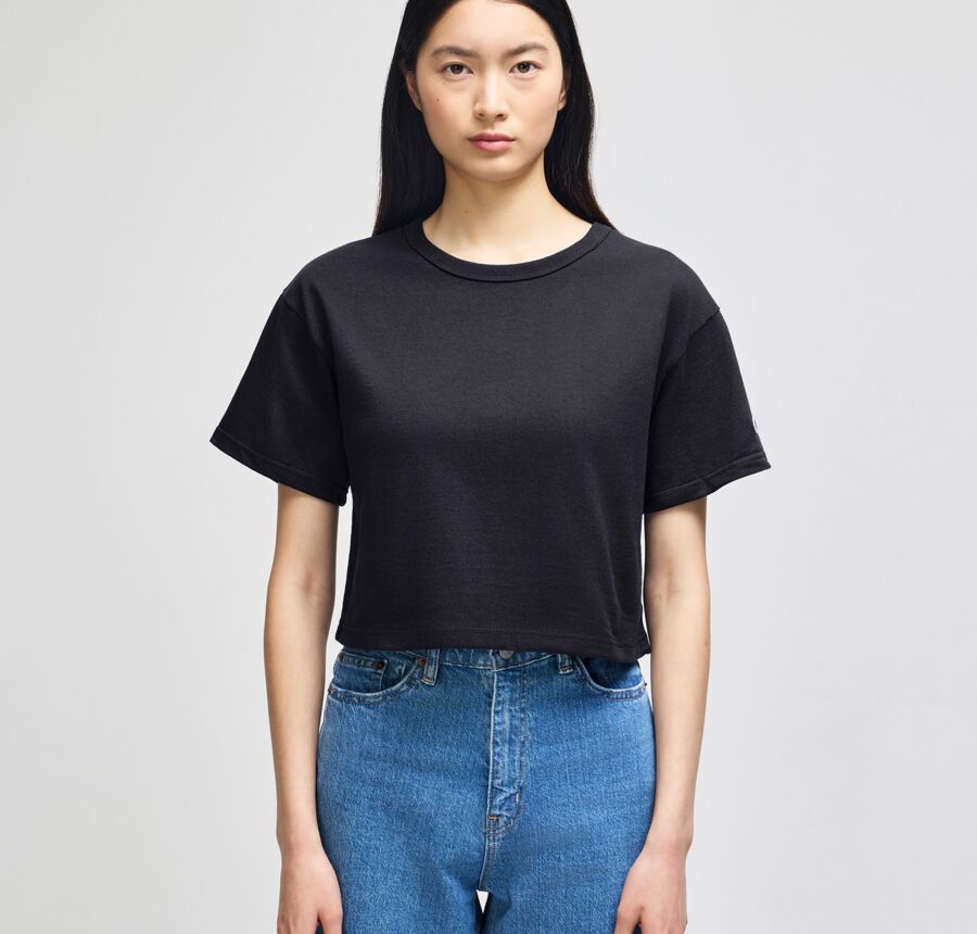 T453W Women's Heritage Jersey Cropped T-Shirt  Thumbnail