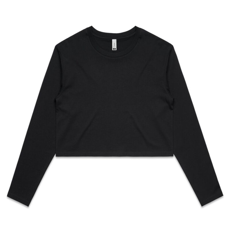 SALE | 4058 Women's Crop L/S Tee Thumbnail
