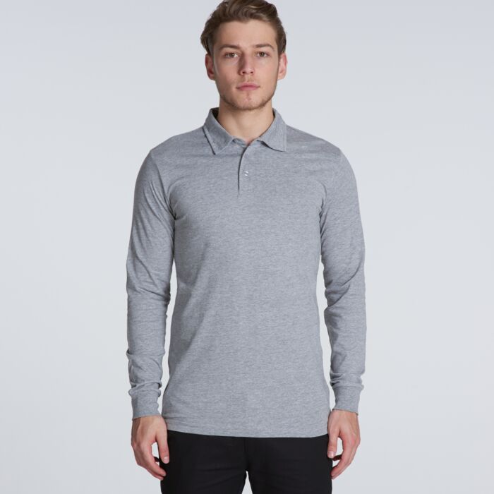 5404 Men's Chad L/S Polo Thumbnail