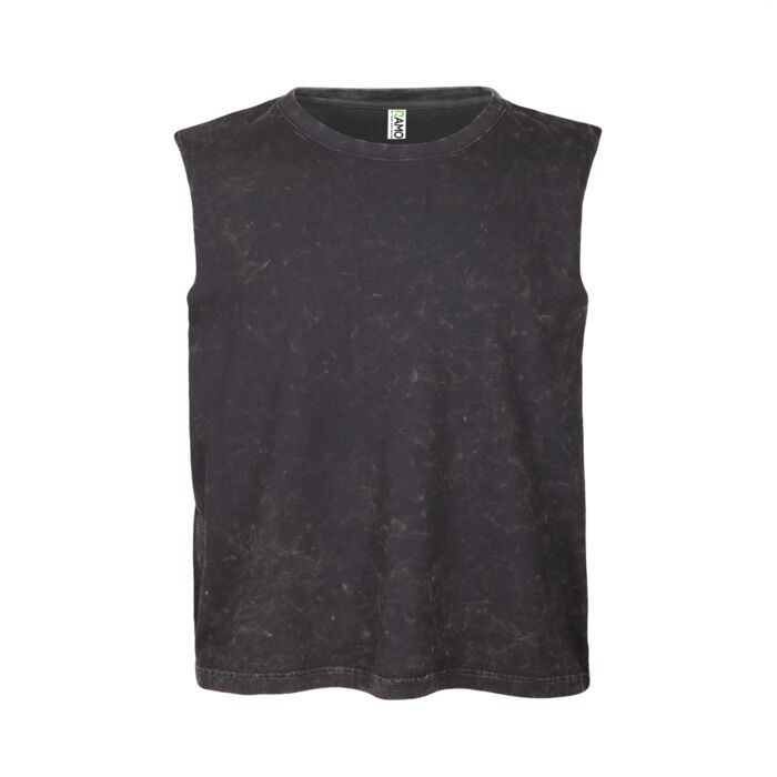 T406MS Men's Stone Wash Tanks Thumbnail