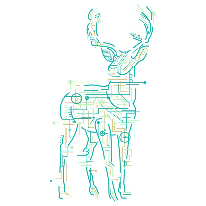 Computer Deer Thumbnail