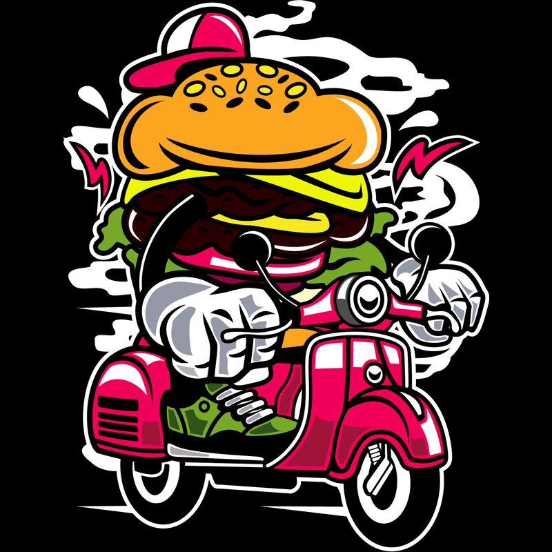 Burger Scooter Thumbnail