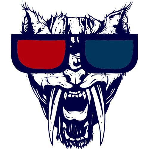 3D glasses sabretooth  Thumbnail