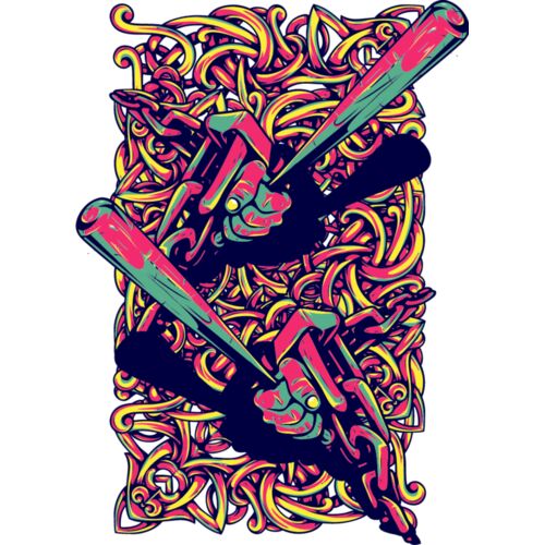 Baseball bats and chains  Thumbnail