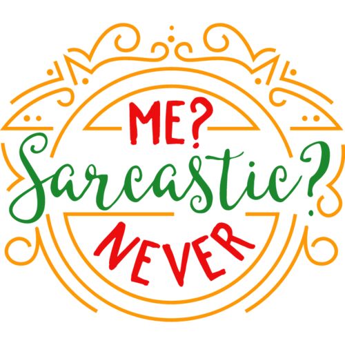 Me? Sarcastic? Thumbnail