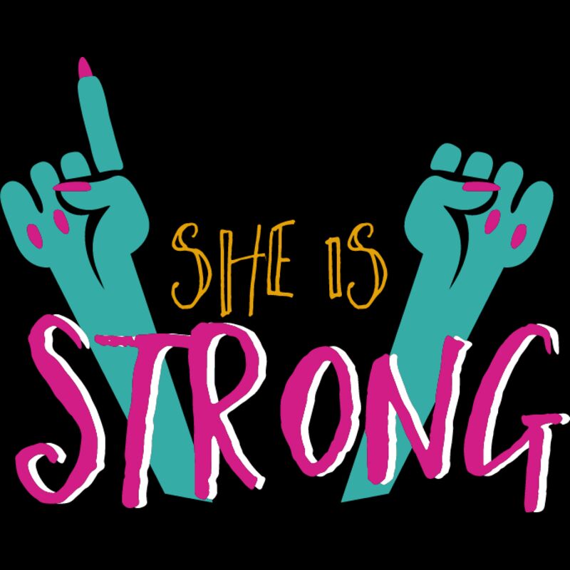She is strong  Thumbnail