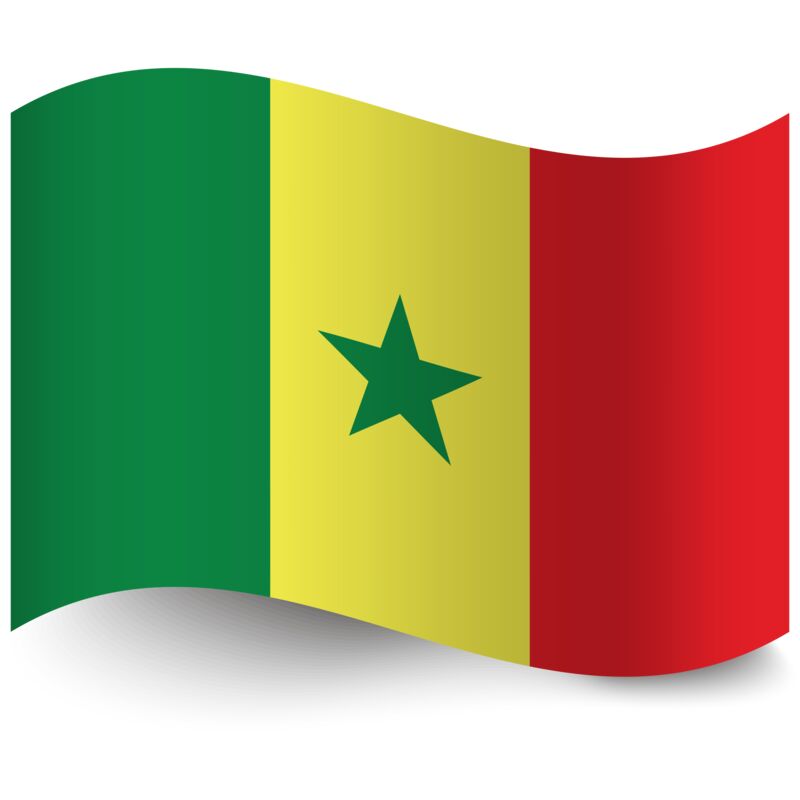 Senegal Flag 2 Thumbnail