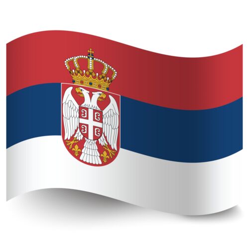 Serbia Flag 2 Thumbnail
