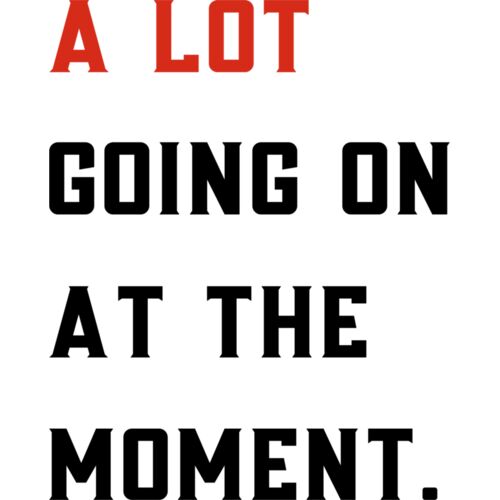 A Lot Going On Thumbnail