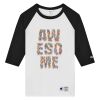 T137 Adult Raglan Baseball T-Shirt Thumbnail