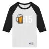 T137 Adult Raglan Baseball T-Shirt Thumbnail
