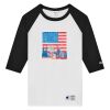 T137 Adult Raglan Baseball T-Shirt Thumbnail