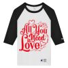 T137 Adult Raglan Baseball T-Shirt Thumbnail