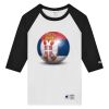T137 Adult Raglan Baseball T-Shirt Thumbnail