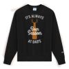 S149 Unisex Adult Reverse Weave Crew Sweatshirt Thumbnail